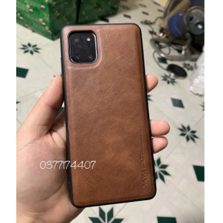 🌟CHÍNH HÃNG🌟(X-Level) Ốp lưng da cao cấp Samsung Galaxy Note 10 Lite