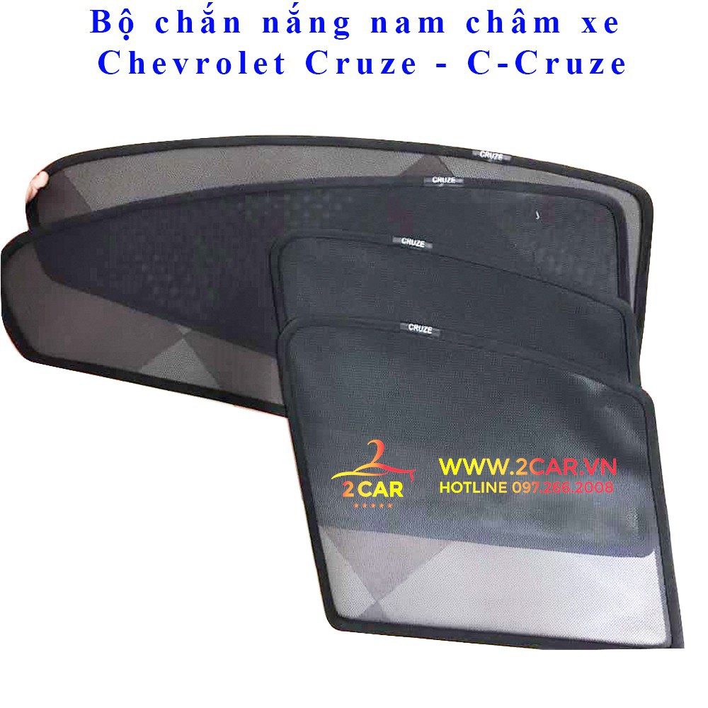 Bộ rèm che nắng nam châm xe Chevrolet Cruze 2016- 2020