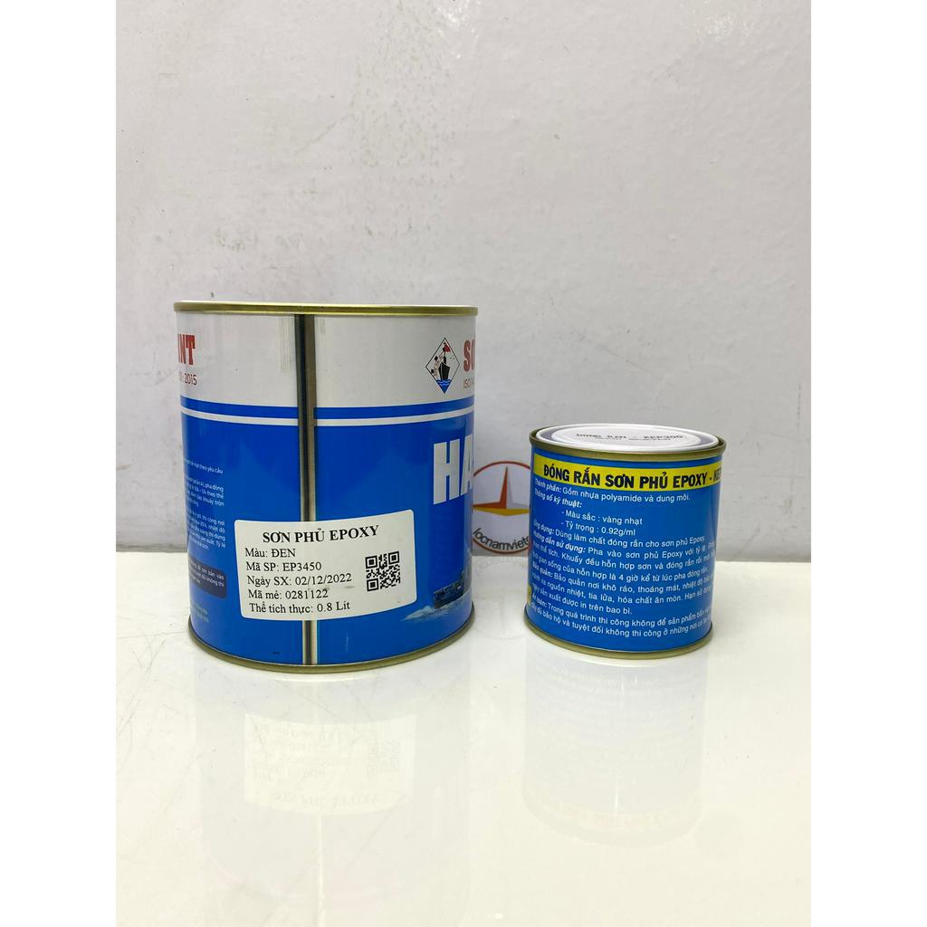 Sơn Epoxy Hải Âu màu đen EP 450 1L