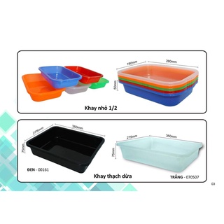 khay nhựa đựng hồ sơ văn phòng đủ màu
