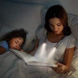 Đèn pin đọc sách 2 đầu đeo cổ Glocusent - HANGDUC69