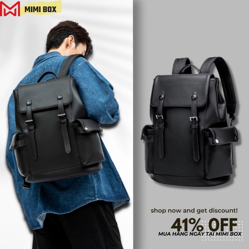 Balo thời trang ulzzang nam nữ,Vải cao cấp chống nước, Đựng Laptop - MiMiBOX