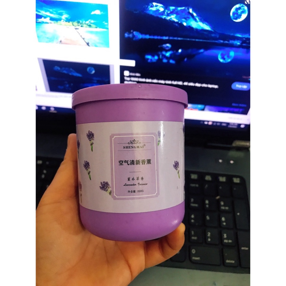 Sáp Thơm Phòng Khử Mùi Phòng Ngủ, Nhà Vệ Sinh, Oto Với 5 Mùi Hương Tự Nhiên 190G