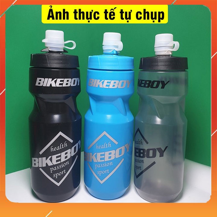 Bình nước xe đạp thể thao Bikeboy 710ml hàng chính hãng chất liệu nhựa cao cấp không mùi