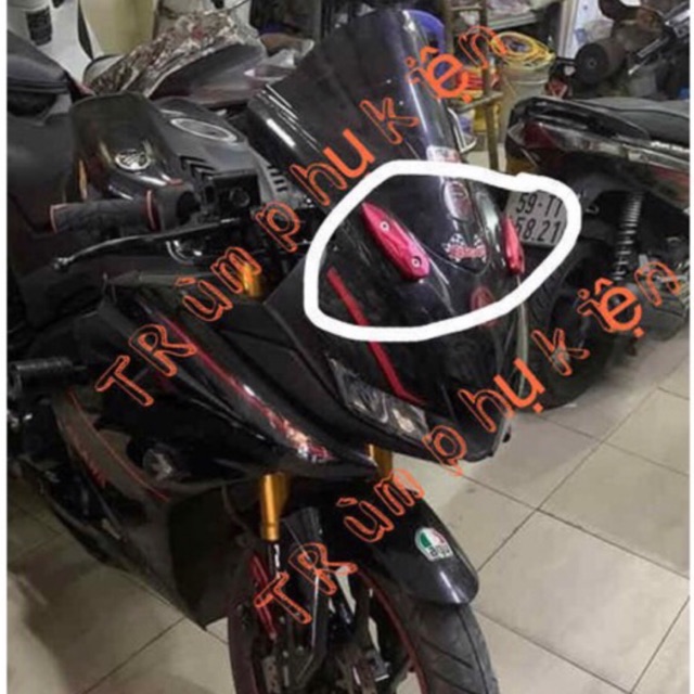 CHE CHÂN GƯƠNG R15v3- R3 CNC cao cấp