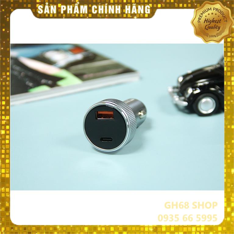 Củ sạc nhanh oto 2 cổng 58.5W Remax RCC-215