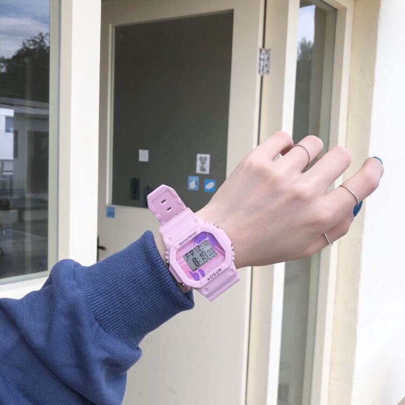 ♻️HOT TREND ♻️ĐỒNG HỒ THỂ THAO NAM NỮ CÁ TÍNH COOL NGÂU