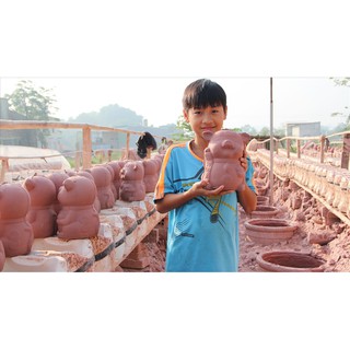 ĐẤT SÉT NẶN LÀM ĐỒ CHƠI DÂN GIAN