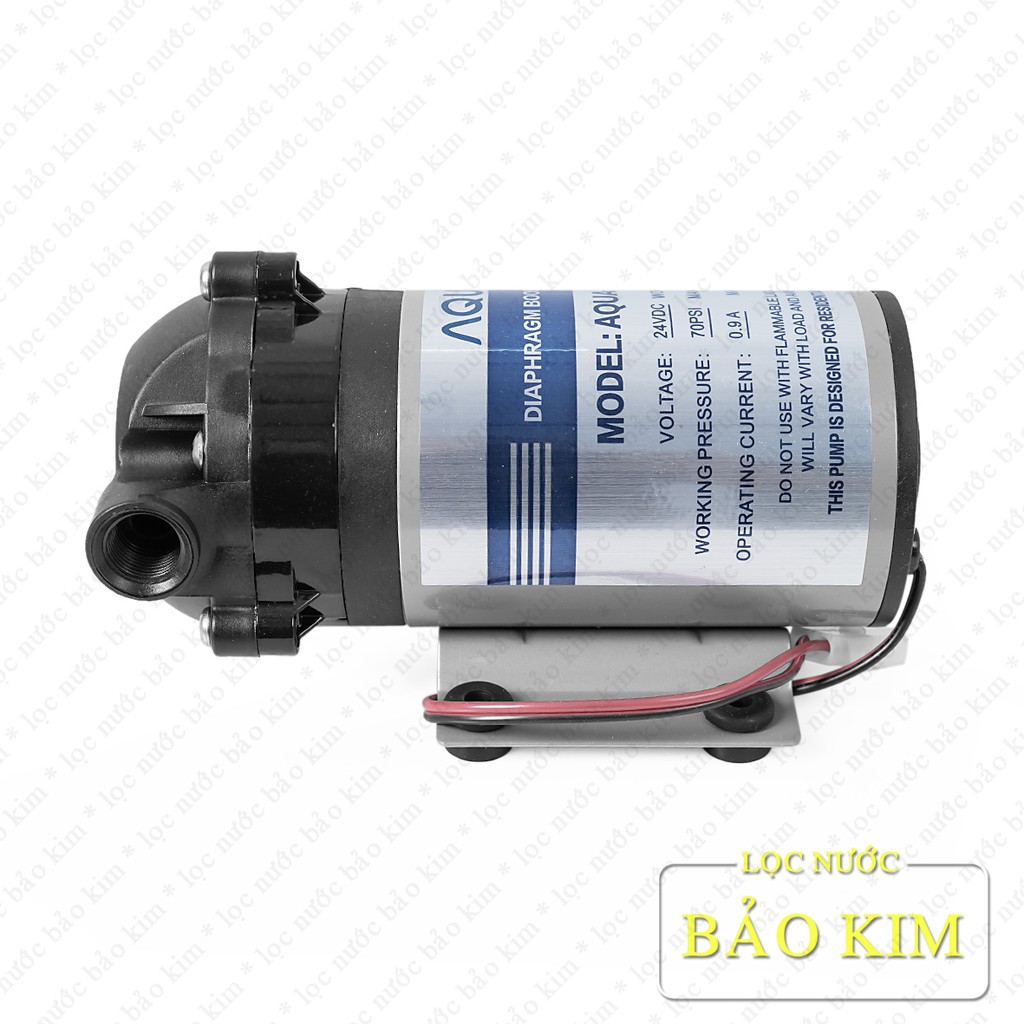 Máy bơm nước tăng áp dùng trong lọc R.O, phun sương Aqua 24V 50G