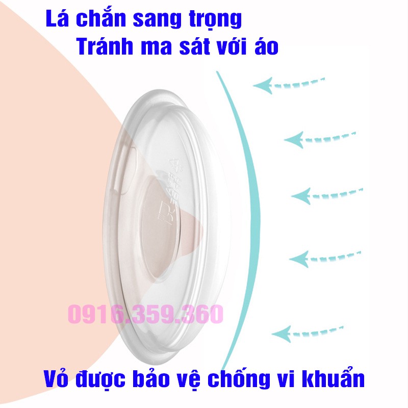 Đệm silicone chống tràn sữa 2 chiếc