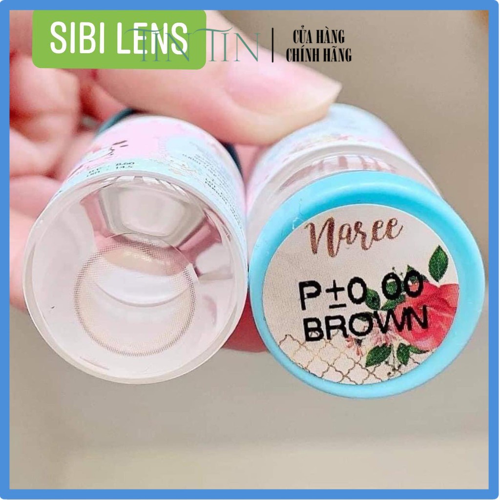 Lens Naree Brown - Lens Chuẩn Thái - Cam Kết Chính Hãng