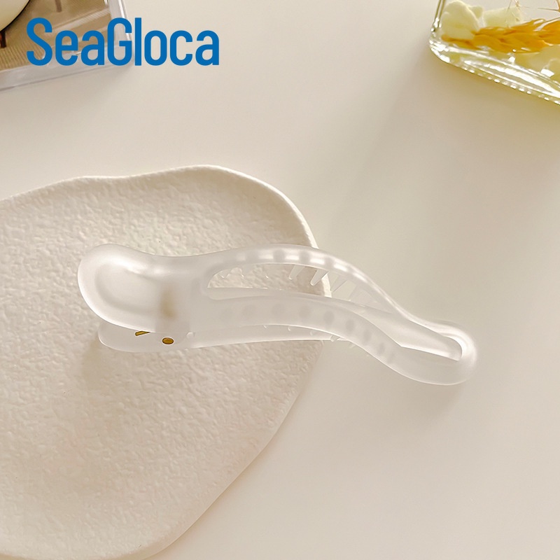 Kẹp tóc SEAGLOCA răng cá mập đơn giản phong cách Hàn Quốc