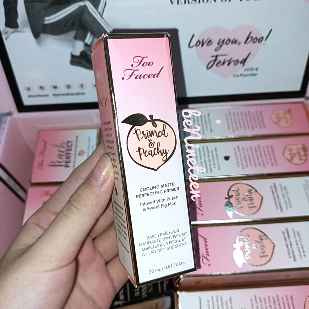 Kem Lót Too Faced Primed & Peachy Cooling Matte Perfecting Primer | BigBuy360 - bigbuy360.vn