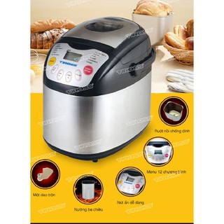 Máy làm bánh mỳ 12 chức năng tiross ts821