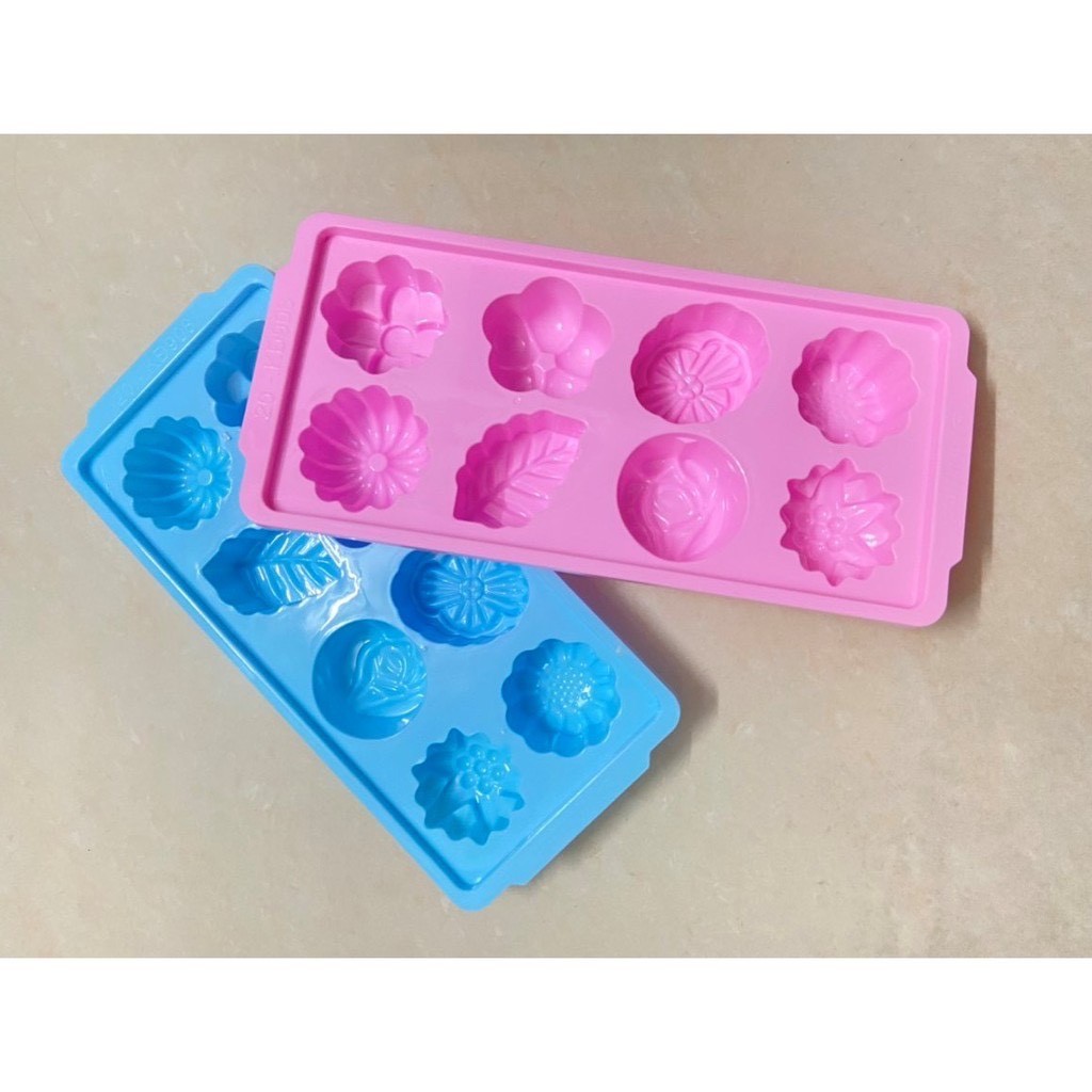 Combo 5 khuôn rau câu , khay đá , làm bánh - BX2521
