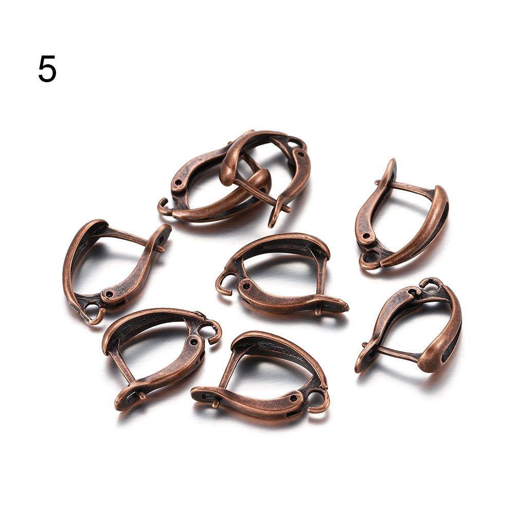 Set 6 Móc Khuyên Tai Kiểu Pháp 18x11mm Chuyên Dụng
