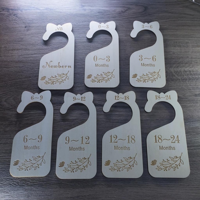 Bộ 7 Tấm Ngăn Đựng Đồ Dùng Em Bé Sơ Sinh 24 Tháng Tuổi Tiện Dụng