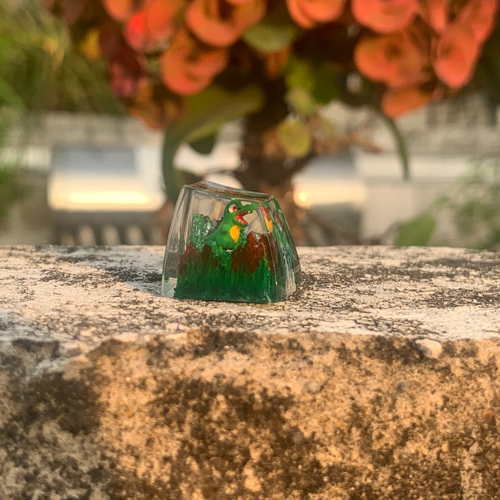 Nút bàn phím keycap Totodile