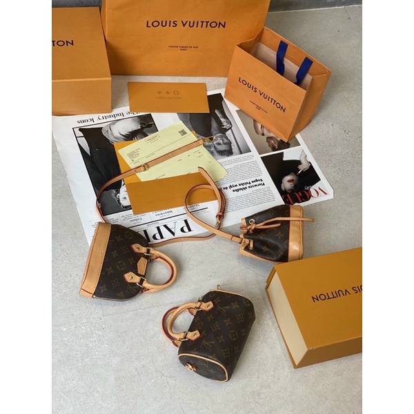 SÉT LV TRIOMINI ICONS SIZE 15 CM FULLBOX HÃNG