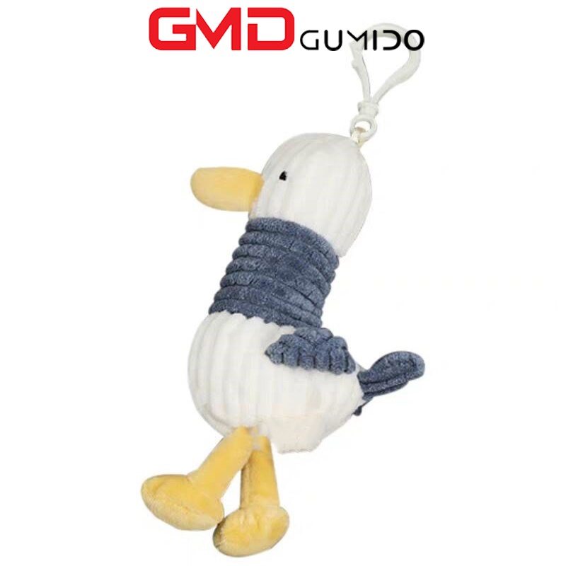 Móc Khóa phụ kiện balo túi ví hình chú Vịt Vằn dễ thương ngốc nghếch thân thiện GUMIDO