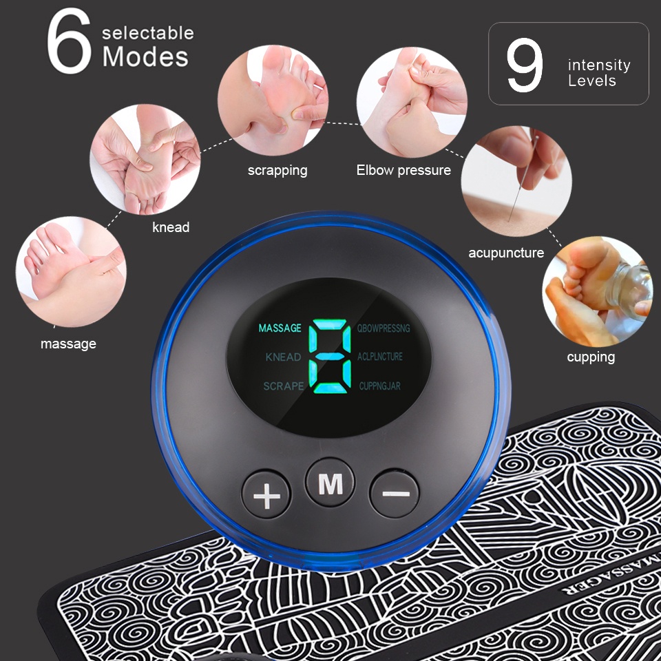 Thảm mát xa chân EMS giảm đau chăm sóc sức khỏe