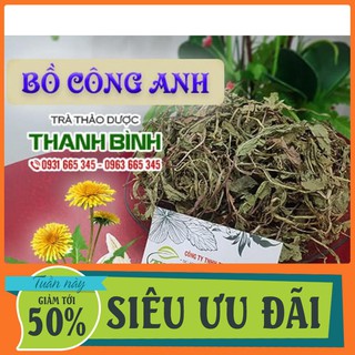 Lá Bồ Công Anh Khô 100g - Thu Hái Tự Nhiên