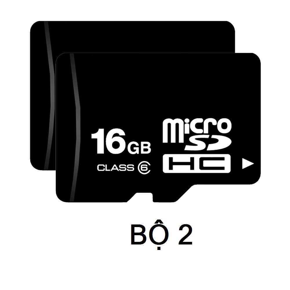 Bộ 2 thẻ nhớ 16GB microSDHC OEM Class 6 - Bảo hành 1 năm | BigBuy360 - bigbuy360.vn