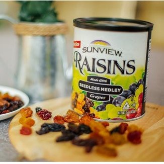 Nho khô Mỹ không hạt Sunview Raisins 425g