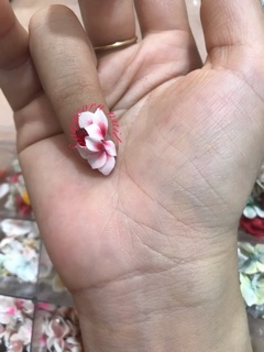 Hoa bột nail hoa ôm đá 1b/12k