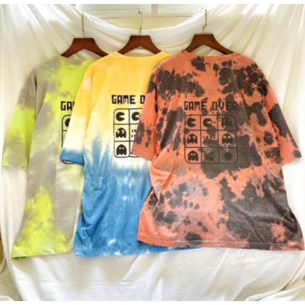 Áo Gameover Phản Quang TieDye Loang Màu siêu xinh HOT | WebRaoVat - webraovat.net.vn