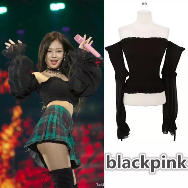 [Mã WASTUP giảm 10% tối đa 30K đơn 99K] [Có sẵn +ảnh thật] Áo trễ vai Irene Red Velvet phong cách Hàn Quốc chất voan đẹp | BigBuy360 - bigbuy360.vn