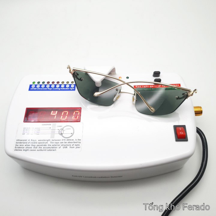 Kính mắt nam chống tia UV 400 [CÓ VIDEO]