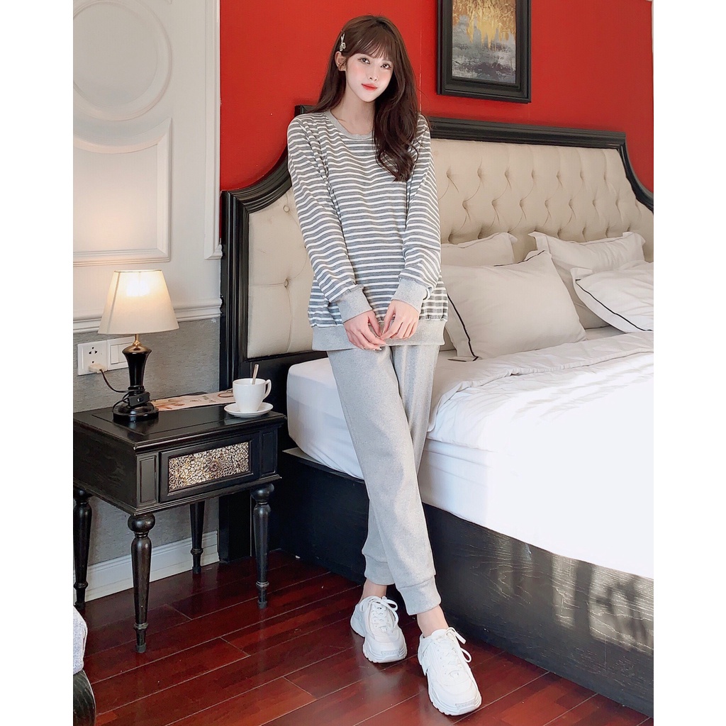 Bộ bầu và sau sinh MÙA ĐÔNG chất da cá ấm áp 𝐁𝐃𝟔𝟏