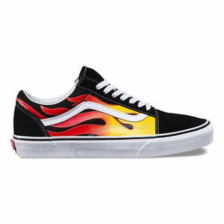[F⚡️ASH SALE] Giày Sneaker vans lửa nam nữ thấp cổ