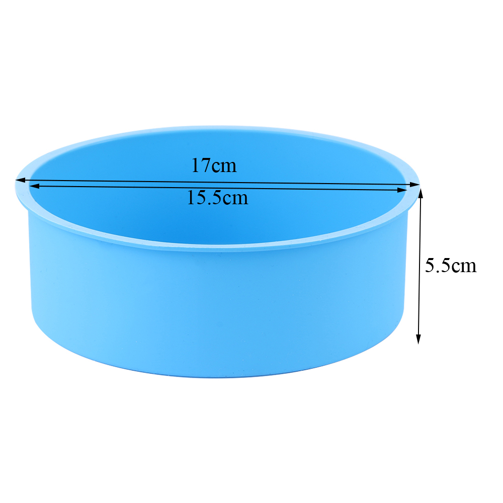 Khuôn Silicon Làm Bánh Hình Tròn 4 / 6inch