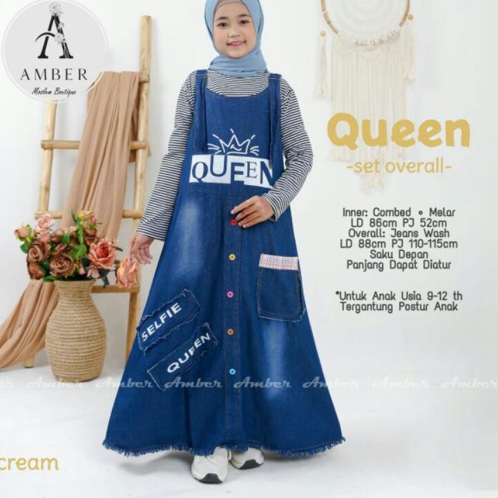 Có liên quan nhất! Bộ Quần Yếm Jeans Thời Trang Năng Động Cho Bé Gái 9 10 11 12 Tuổi