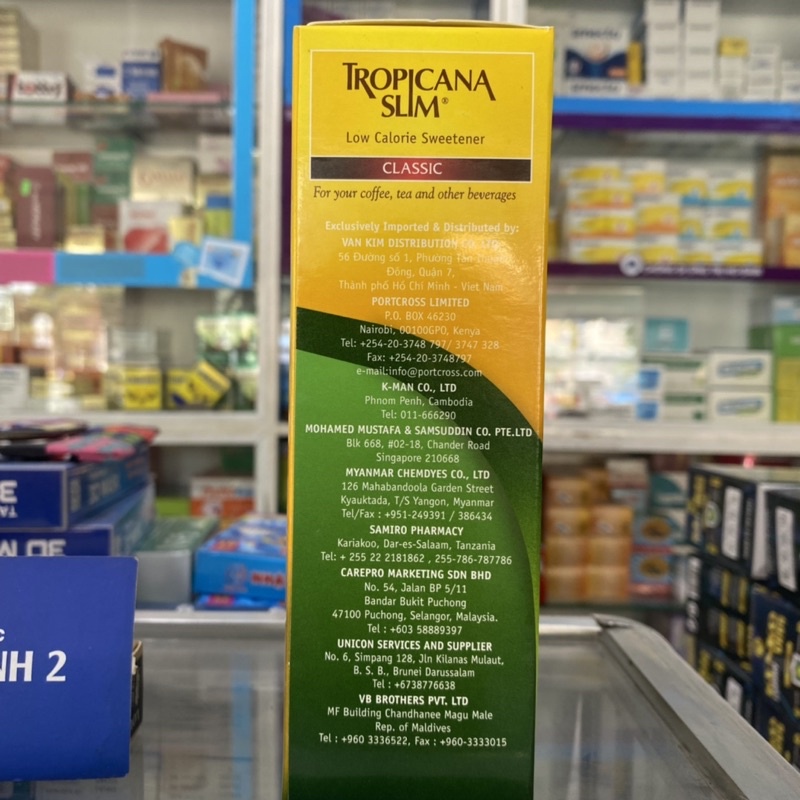 ✅ [Chính Hãng] Tropicana Slim Low Calorie Sweetener Classic đường ăn kiêng cho người tiểu đường