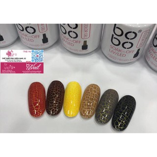 Sét Sơn Nứt BoBo Đẹp Sang Chảnh  (Sét 6 chai)