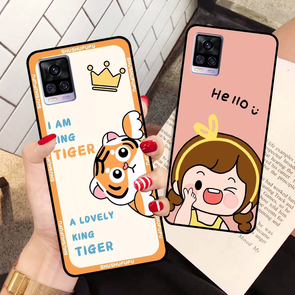 Ốp Vivo V20 in hình mickey, hổ, kingtiger siêu rẻ T19 - T24
