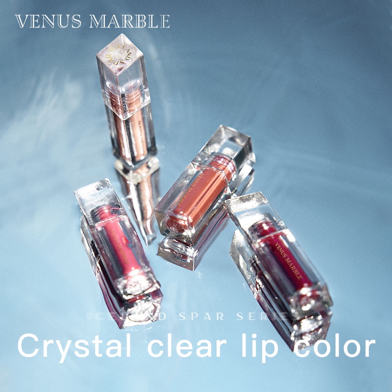 Son bóng VENUS MARBLE 3g dưỡng ẩm siêu sáng bóng làm đẹp cho nữ