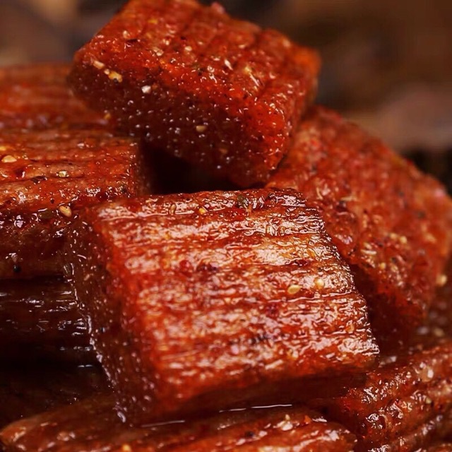 Thịt hổ chay Hồ Nam túi 250g có 36-38 gói nhỏ cay tê siêu ngon250g💥 McFood 💥đồ ăn vặt trung quốc