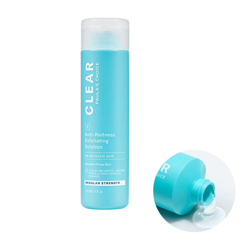 [CẬN DATE] Tẩy tế bào chết Paula's Choice CLEAR Regular Strength Anti-Redness Exfoliating Solution (118ml)