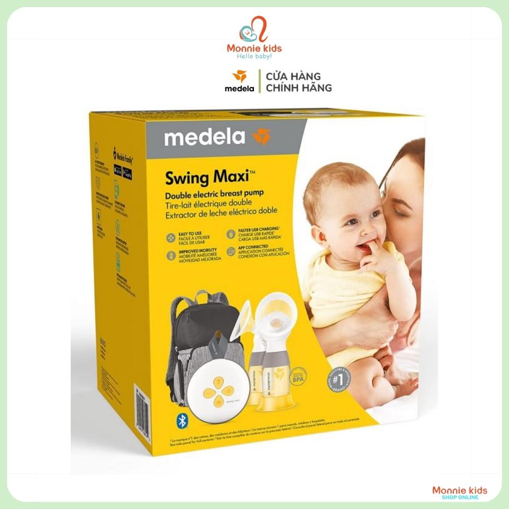 Máy hút sữa di động điện đôi Medela Swing Maxi, máy vắt sữa cầm tay cho mẹ - Monnie Kids