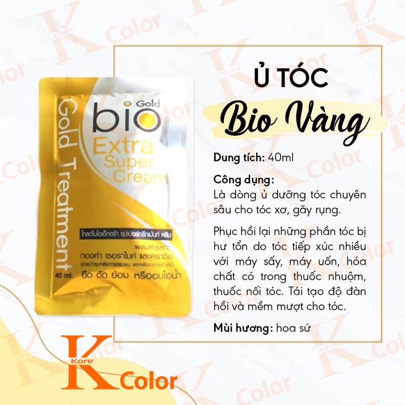 Ủ Tóc  BIOTIN COLLAGEN kcolor siêu mềm muợt , phục hồi tóc