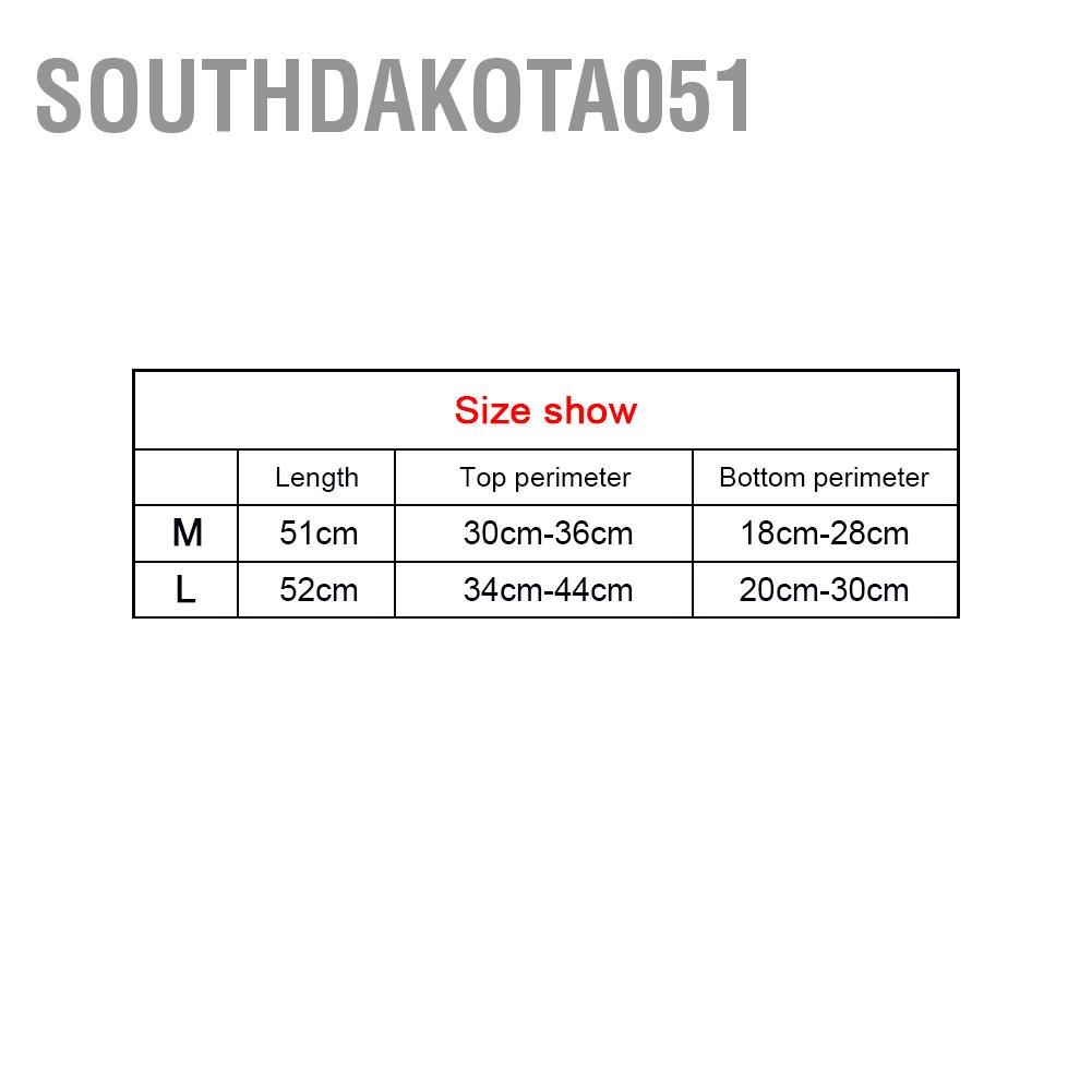 Southdakota051 3 Colors M/L Elastic Anti-slip Long Calf Support Leg Compression Sleeve For Outdoor Sports