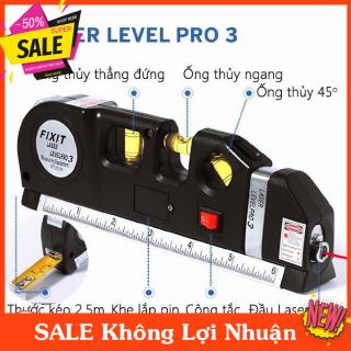 Thước Nivo laser đa năng, Cân mực laser, thước kéo -