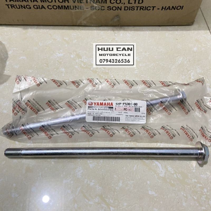 Cốt trục bánh sau Yamaha Exciter 135 / 150