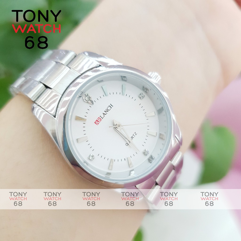 Đồng hồ nữ Arlanch dây kim loại mặt nhỏ siêu đẹp chống nước chính hãng Tony Watch 68