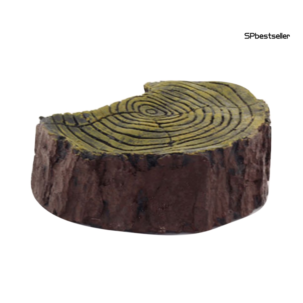 Bệ bằng nhựa resin dùng trang trí bể nuôi rùa bò sát