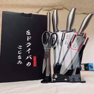 Bộ dao inox 6 món Nhật (Giá Rẻ + Giao Nhanh)